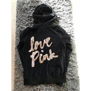 Victoria’s Secret Pink velour zip-up